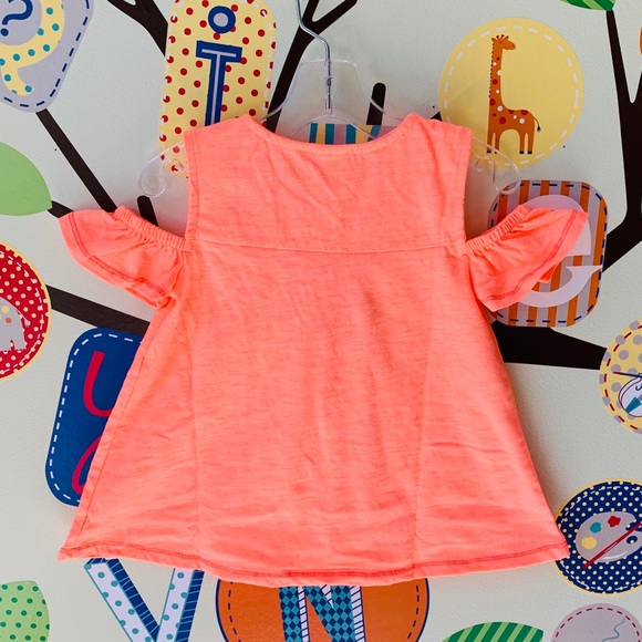 Gymboree Cold Shoulder Top Sizes 3T-5T NWT - Picture 5 of 5